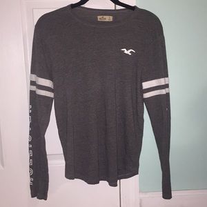 Gray Hollister Long Sleeved Shirt
